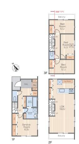 【3号棟】中区新築戸建　LDK19帖　2台駐車可　SIC