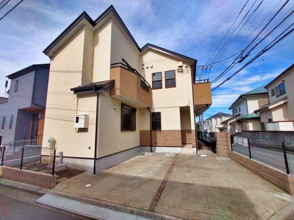 保土ケ谷区中古戸建LDK22帖3方向角地2台駐車可