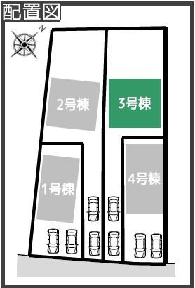 【3号棟】都筑区新築戸建　ロフト　パントリー　リビング20帖