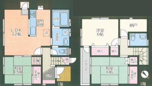 藤沢市中古戸建平坦リフォーム済納戸