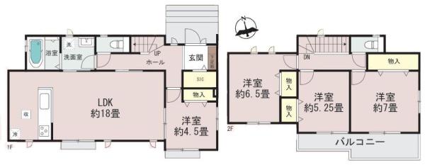 【1号棟】栄区新築戸建3台駐車可SIC庭付