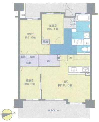 グランセリーナ　ペット飼育可　LDK18帖　リノベ