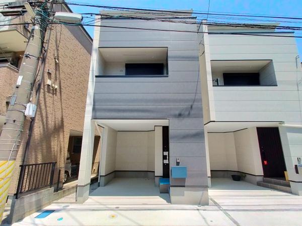 【1号棟】中原区新築戸建　床暖房　ビルトイン車庫