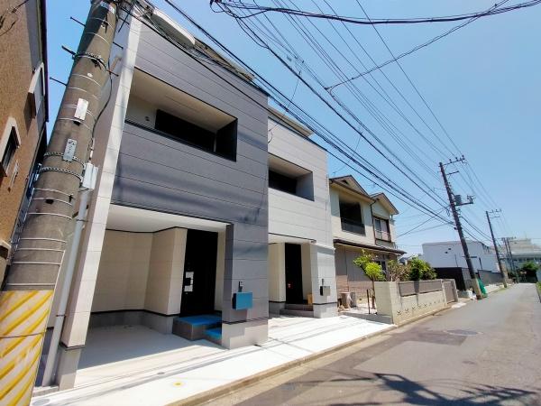【1号棟】中原区新築戸建　床暖房　ビルトイン車庫