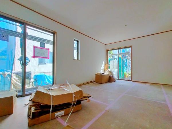 【A号棟】座間市新築戸建　LDK18帖　南面バルコニー