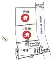 【3号棟】茅ヶ崎市新築戸建　納戸　2台駐車可　WIC