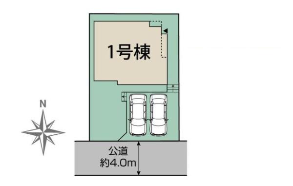 【1号棟】横須賀市新築戸建2台駐車可和室