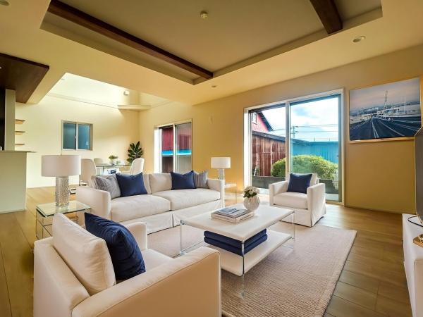 【8号棟】寒川町新築戸建　カースぺ2台　アクセントクロス