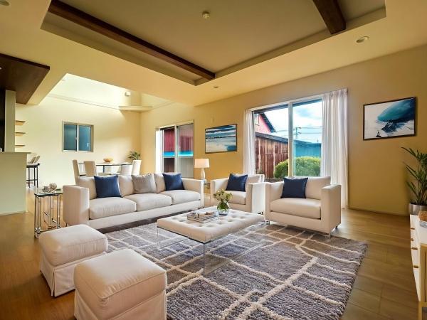 【8号棟】寒川町新築戸建　カースぺ2台　アクセントクロス