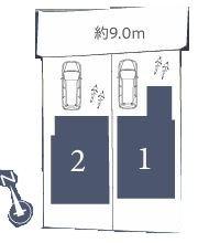 【1号棟】川崎市新築戸建南面バルコニーSIC