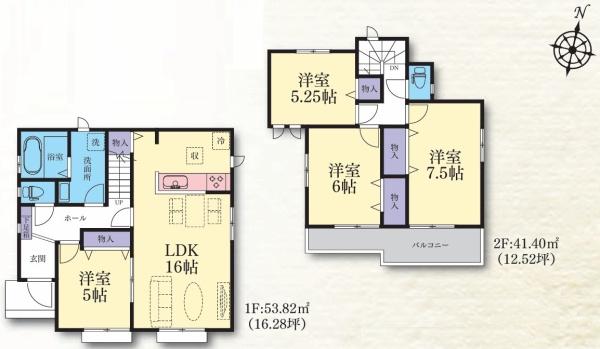 【C号棟】藤沢市新築戸建　駅まで平坦歩13分　フラットフロア