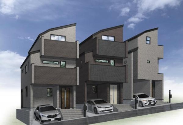 【2号棟】鶴見区新築戸建　LDK19帖　ビルトイン車庫