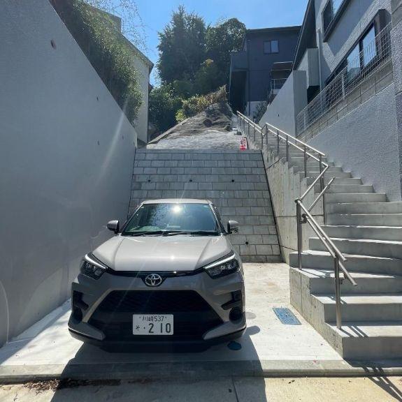 中区新築戸建広い土間91坪庭付