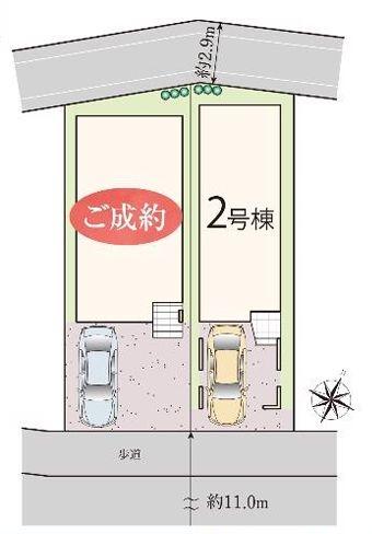 【2号棟】神奈川区新築戸建ビルトイン車庫ロフト