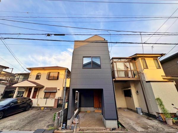 中区新築戸建ビルトイン車庫庭付