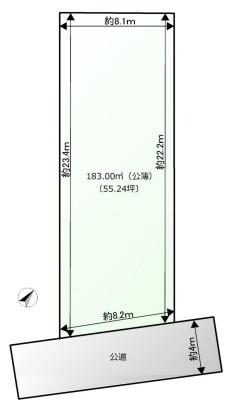 瀬谷区売地　建築条件なし