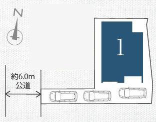 【1号棟】川崎市新築戸建3台駐車可SICパントリー