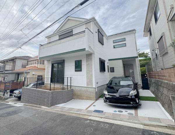都筑区新築戸建　WIC　パントリー　和室　対面キッチン