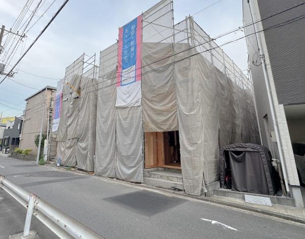 【2号棟】磯子区新築戸建　ビルトイン車庫　対面キッチン