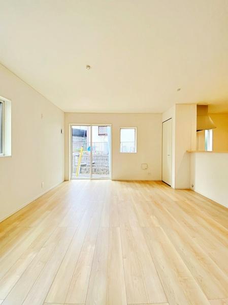 【1号棟】旭区新築戸建閑静な住宅街(リビング)