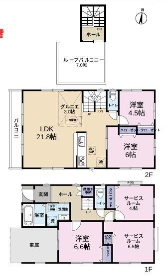 川崎市幸区南加瀬５丁目の中古一戸建