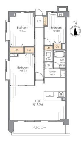 藤和シティホームズ大和駅前【角部屋】