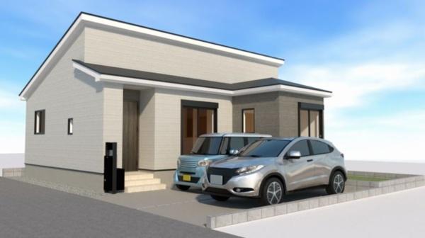 【2号棟】大和市新築戸建2台駐車可平屋建て