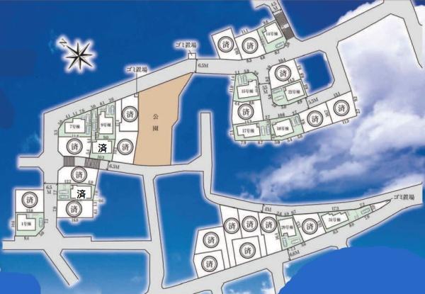 【9号棟】泉区岡津町新築戸建2台駐車可全31棟開発分譲地