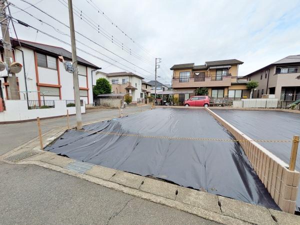 【A区画】藤沢市売地建築条件無し角地陽当り◎