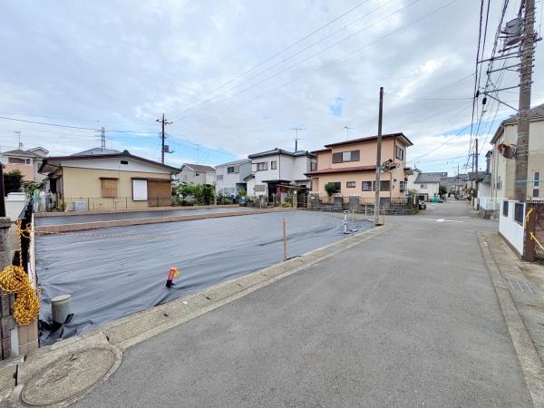 【A区画】藤沢市売地建築条件無し角地陽当り◎