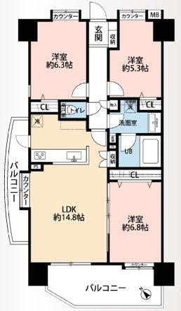 ローヤルシティ相模大野【ペット可駅徒2分】