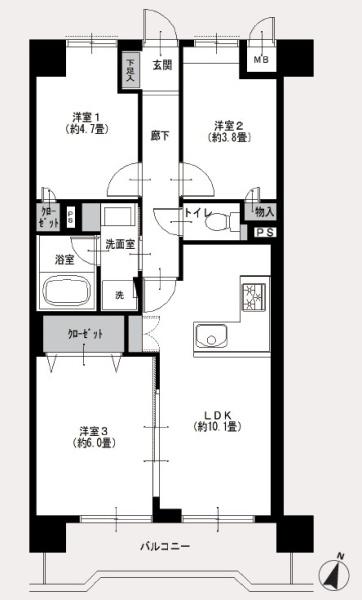 ライオンズマンション井土ヶ谷第6