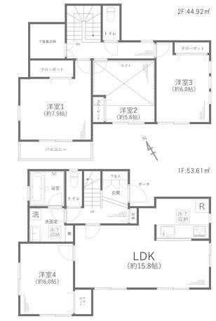 神奈川区中古戸建ロフトリノベ