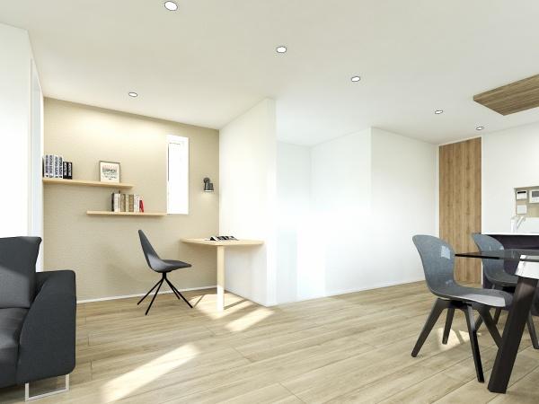 旭区新築戸建2台駐車可LDK21帖WIC南面道路