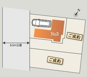 【3号棟】青葉区新築戸建全3棟分譲住宅駅まで徒歩10分