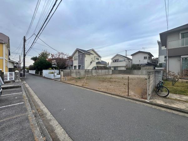 金沢区売地建築条件無し更地陽当り◎土地62坪以上