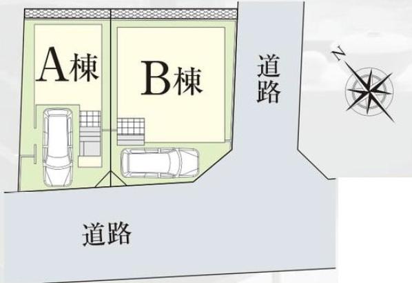 【B号棟】鎌倉市新築戸建全2棟分譲住宅ルーフバルコニー