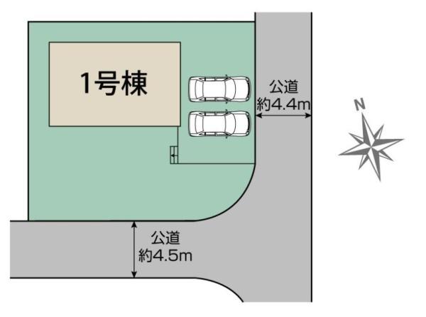 【1号棟】金沢区新築戸建2台駐車可LDK20帖吹抜
