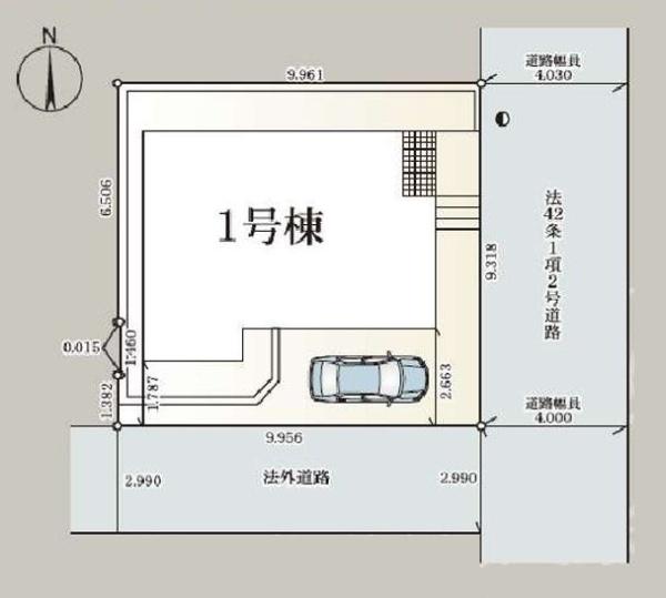 【1号棟】金沢区新築戸建納戸角地南面バルコニー