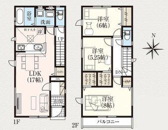 金沢区新築戸建2WICパントリー2台駐車可