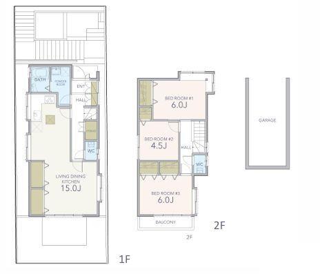 港南区中古戸建庭付リノベ地下車庫