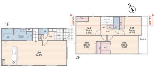 【1号棟】港南区新築戸建2台駐車可駅徒10分