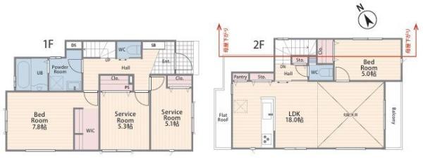【3号棟】港南区新築戸建2台駐車可駅徒10分