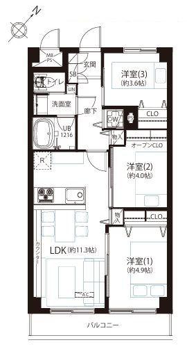 ライオンズマンション吉野町第６【駅徒4分新耐震】