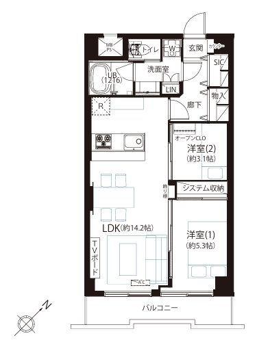モンテベルデ横浜【駅徒8分横浜駅陽当り】