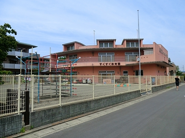 【2号棟】横浜市都筑区　カースぺ2台　WIC　ファミリーCL(すくすく保育園)