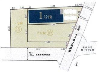 【1号棟】瀬谷区新築戸建2台駐車可LDK23帖