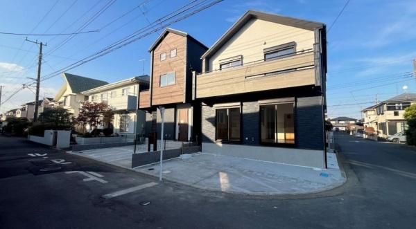 【2号棟】茅ヶ崎市新築戸建2台駐車可角地