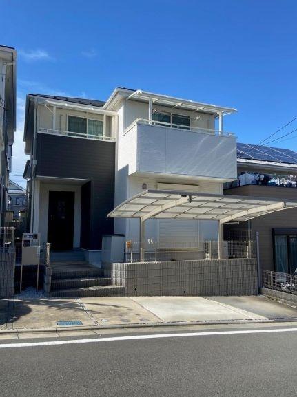 緑区中古戸建南面バルコニー・道路前面道路6ｍ