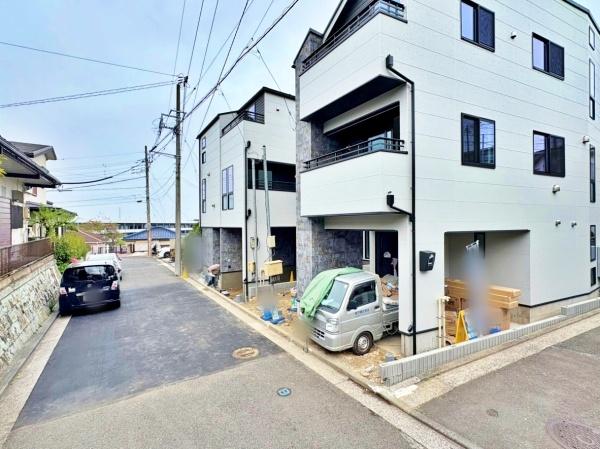 【1号棟】金沢区新築戸建ビルトイン車庫パントリー